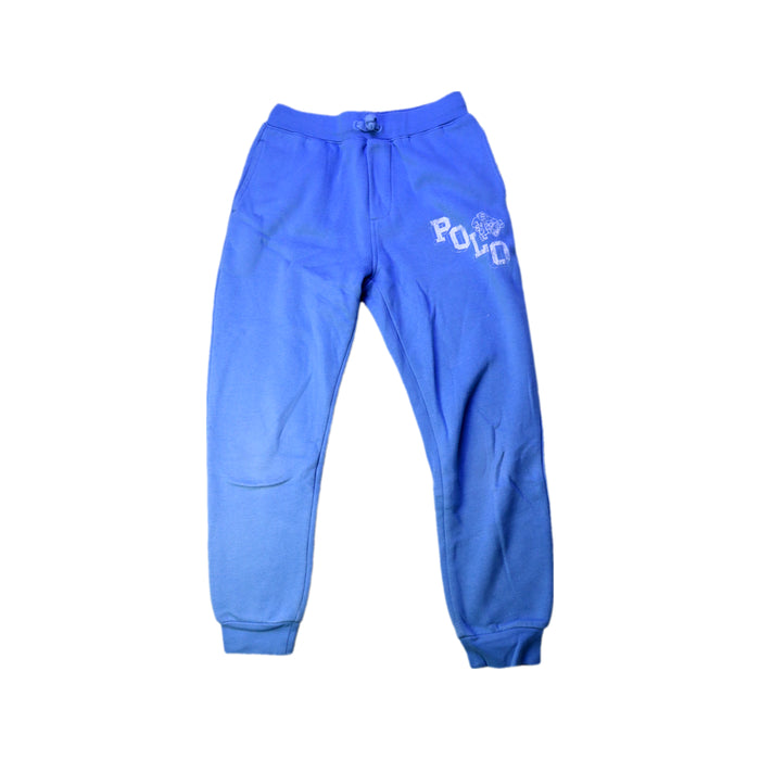 A Blue Sweatpants from Polo Ralph Lauren in size 6T for boy. (Front View)