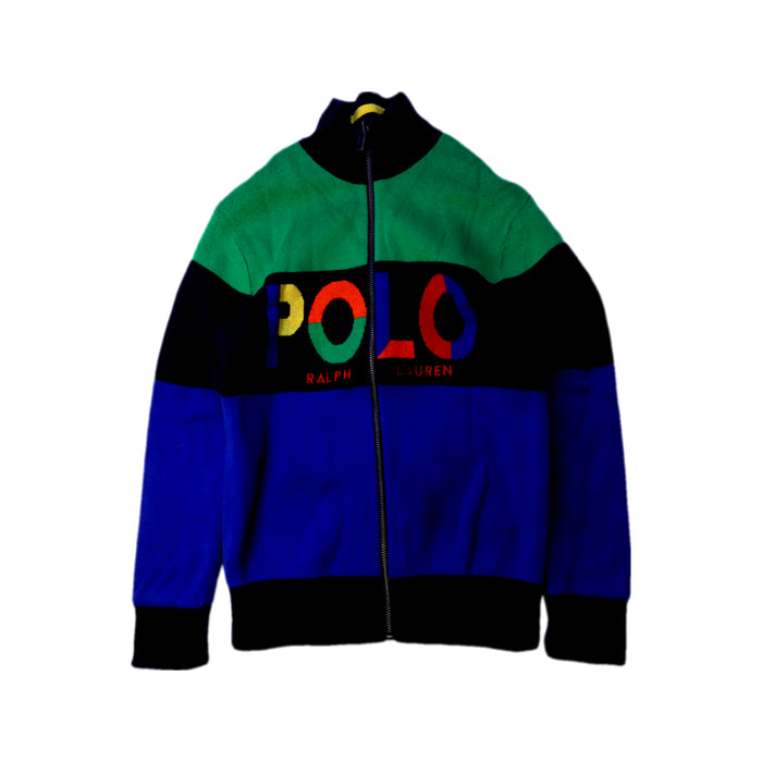 A Multicolour Zippered Sweatshirts from Polo Ralph Lauren in size 6T for boy. (Front View)