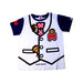A White Short Sleeve T Shirts from Bape by A Bathing Ape in size 5T for boy. (Front View)