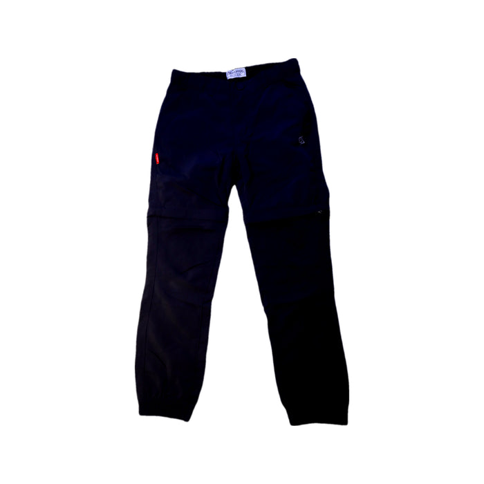 A Navy Casual Pants from Craghoppers in size 7Y for boy. (Front View)