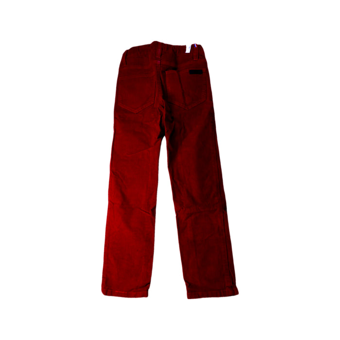 A Red Casual Pants from Jacadi in size 8Y for boy. (Back View)