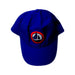 A Blue Caps from Petit Bateau in size 6T for boy. (Front View)