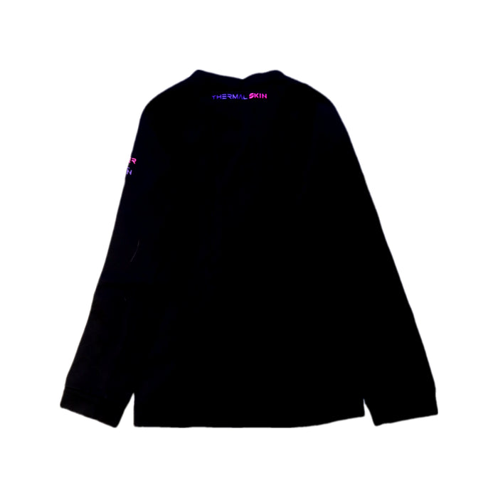 A Black Rash Guards from TYR in size 10Y for girl. (Back View)