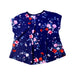A Navy Short Sleeve Tops from Baker by Ted Baker in size 9Y for girl. (Back View)