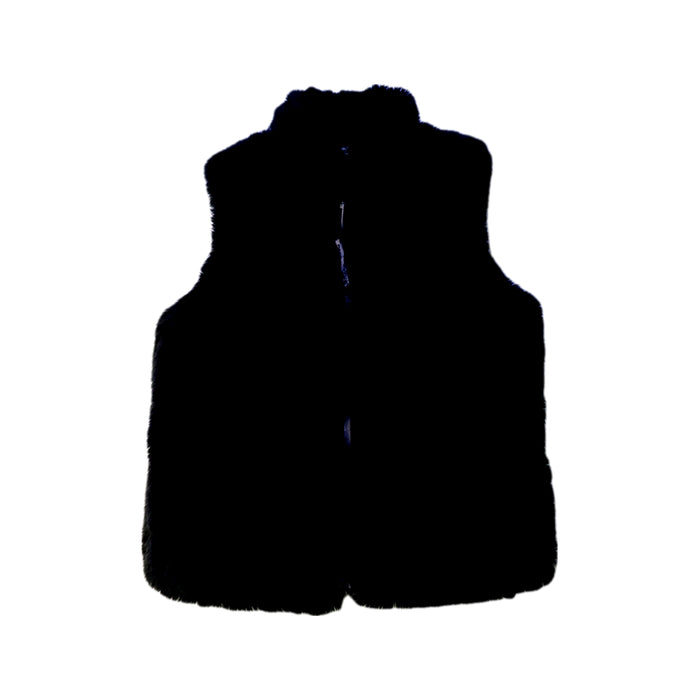 A Black Outerwear Vests from Chickeeduck in size 7Y for neutral. (Front View)
