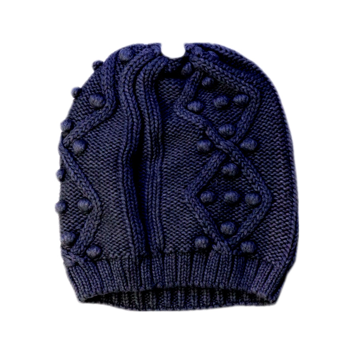 A Grey Beanies from Stella McCartney Gap Kids in size 8Y for girl. (Back View)