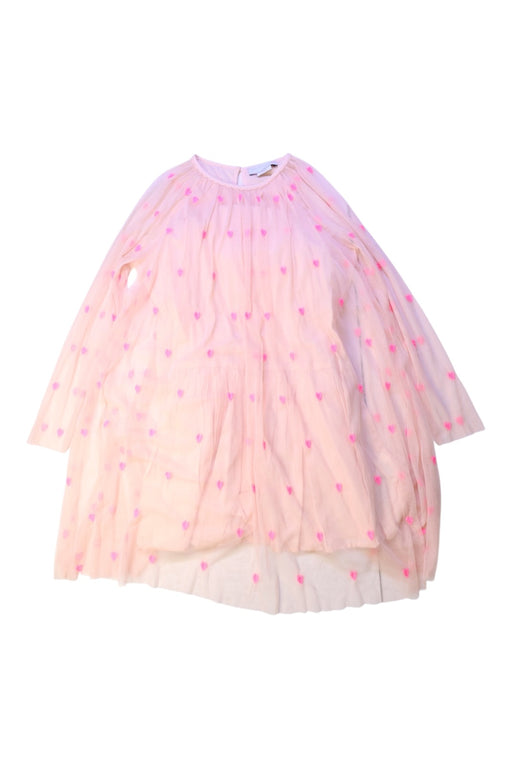 A Pink Long Sleeve Dresses from Stella McCartney in size 8Y for girl. (Front View)