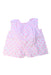 A Pink Sleeveless Tops from Bonpoint in size 3T for girl. (Back View)