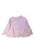 A Pink Long Sleeve Tops from Bonpoint in size 4T for girl. (Back View)