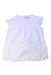 A White Sleeveless Tops from Bonpoint in size 4T for girl. (Front View)