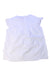 A White Sleeveless Tops from Bonpoint in size 4T for girl. (Back View)