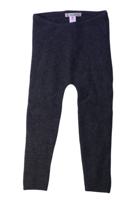 A Grey Leggings from Bonpoint in size 2T for neutral. (Front View)