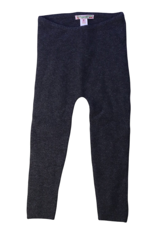A Grey Leggings from Bonpoint in size 2T for neutral. (Front View)