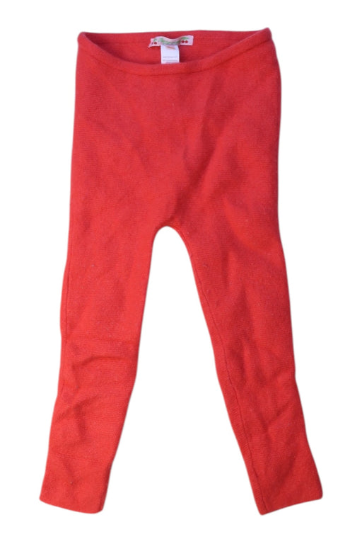 A Red Leggings from Bonpoint in size 2T for girl. (Front View)