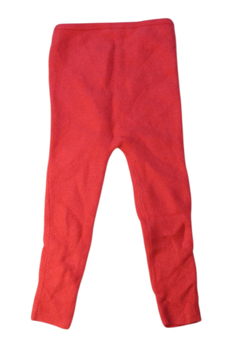 A Red Leggings from Bonpoint in size 2T for girl. (Back View)