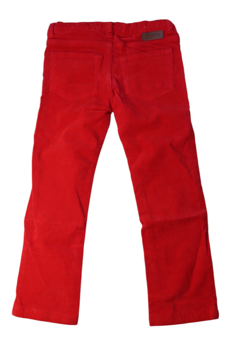 A Red Jeans from Bonpoint in size 4T for boy. (Back View)