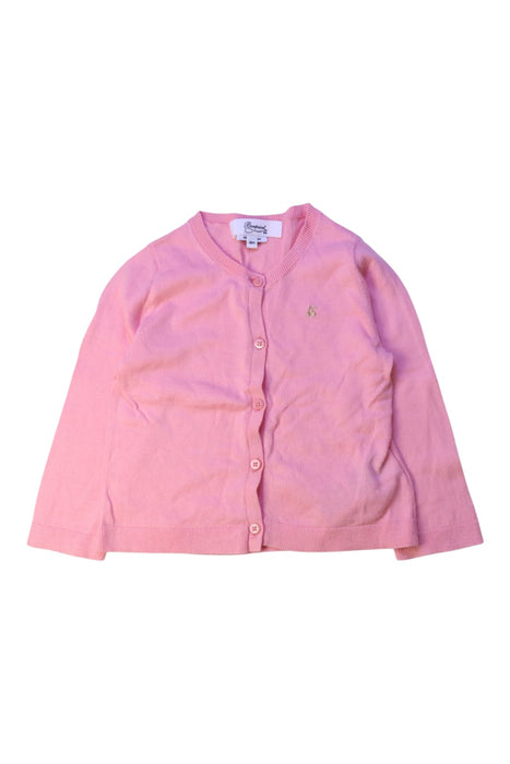 A Pink Cardigans from Bonpoint in size 12-18M for girl. (Front View)