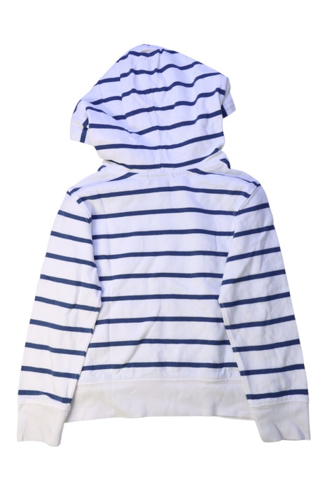 A Blue Hooded Sweatshirts from Polo Ralph Lauren in size 4T for boy. (Back View)