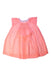 A Peach Sleeveless Dresses from Bonpoint in size 4T for girl. (Front View)