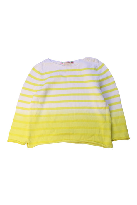 A Yellow Long Sleeve Tops from Bonpoint in size 2T for girl. (Front View)