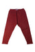 A Burgundy Leggings from Bonpoint in size 2T for girl. (Front View)