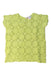 A Yellow Short Sleeve Tops from Bonpoint in size 3T for girl. (Front View)