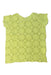 A Yellow Short Sleeve Tops from Bonpoint in size 3T for girl. (Back View)