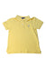 A Yellow Short Sleeve Polos from Polo Ralph Lauren in size 4T for boy. (Front View)