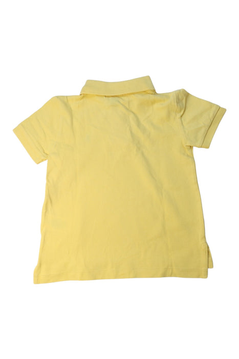 A Yellow Short Sleeve Polos from Polo Ralph Lauren in size 4T for boy. (Back View)