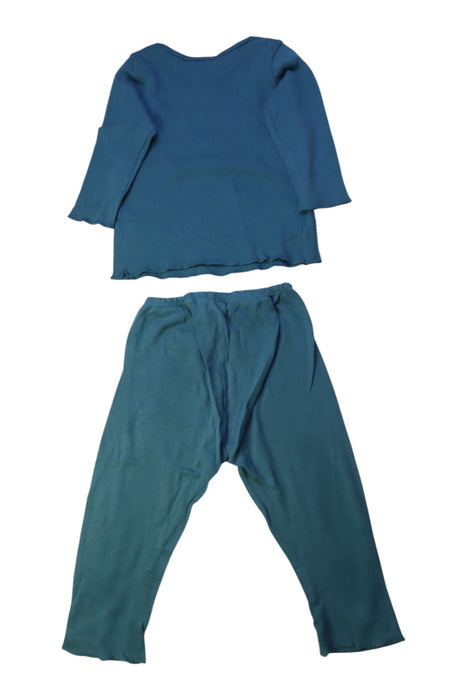 A Teal Pants Sets from Bonpoint in size 2T for girl. (Back View)