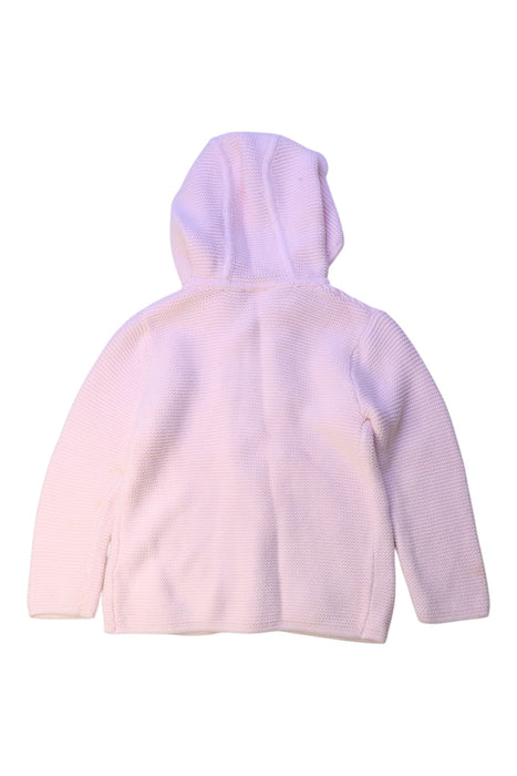 A Pink Lightweight Jackets from The Little White Company in size 3T for girl. (Back View)