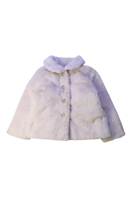 A White Lightweight Jackets from Bonpoint in size 4T for girl. (Front View)