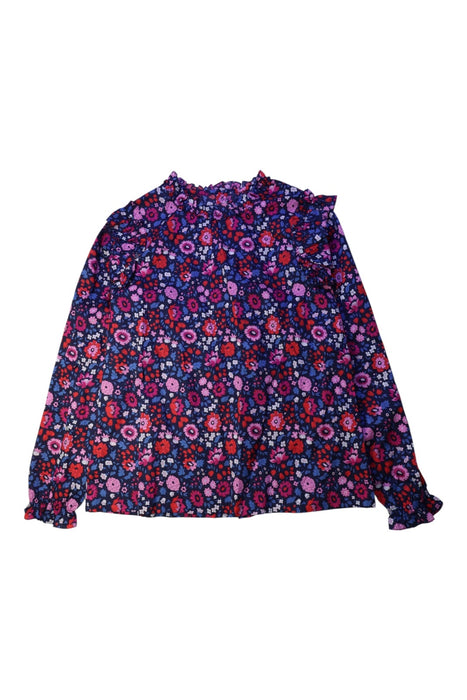 A Purple Long Sleeve Tops from Jacadi in size 12Y for girl. (Front View)