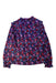 A Purple Long Sleeve Tops from Jacadi in size 12Y for girl. (Back View)