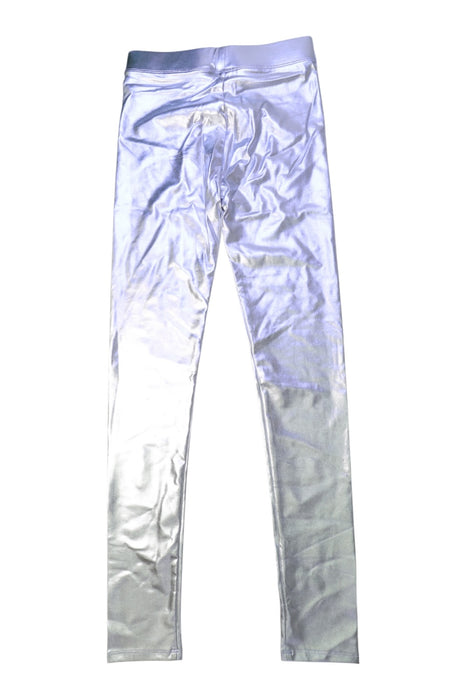 A Silver Leggings from Crewcuts in size 12Y for girl. (Back View)