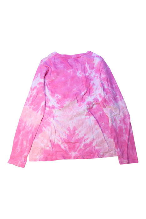 A Pink Long Sleeve T Shirts from Crewcuts in size 8Y for girl. (Back View)