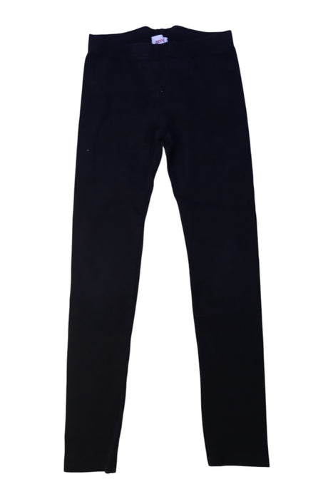 A Black Leggings from Seed in size 8Y for girl. (Front View)