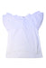 A White Sleeveless Tops from Jacadi in size 8Y for girl. (Back View)