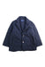 A Navy Puffer/Quilted Jackets from Nicholas & Bears in size 3T for girl. (Front View)