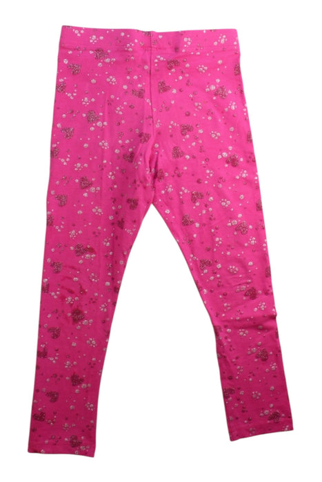 A Pink Leggings from Chicco in size 5T for girl. (Front View)