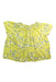 A Yellow Short Sleeve Tops from Bonpoint in size 2T for girl. (Front View)