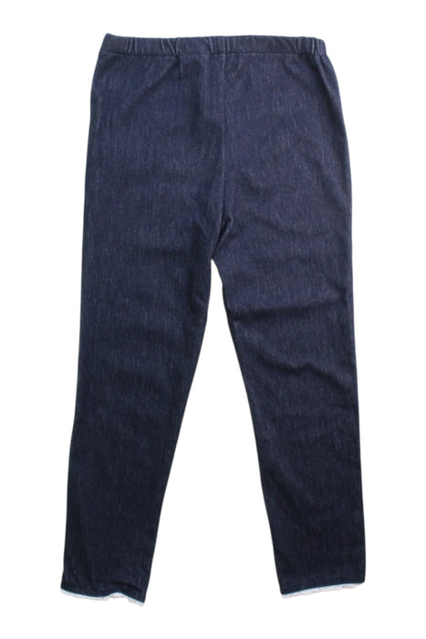 A Navy Leggings from Miki House in size 2T for girl. (Back View)