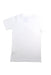 A White Short Sleeve T Shirts from Adidas in size 7Y for girl. (Back View)