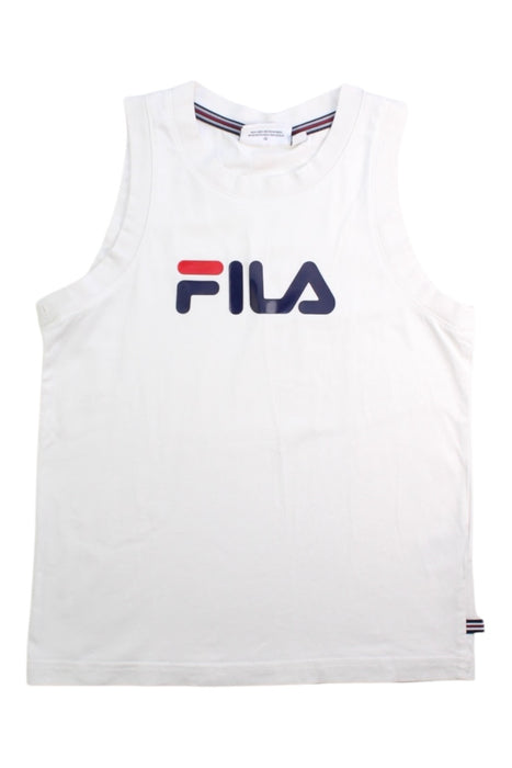 A White Sleeveless T Shirts from Fila in size 8Y for neutral. (Front View)