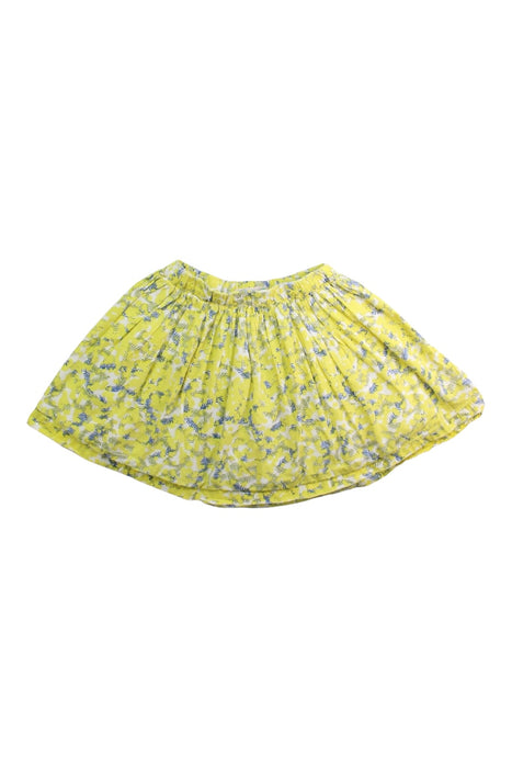 A Yellow Short Skirts from Bonpoint in size 4T for girl. (Front View)
