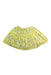 A Yellow Short Skirts from Bonpoint in size 4T for girl. (Front View)