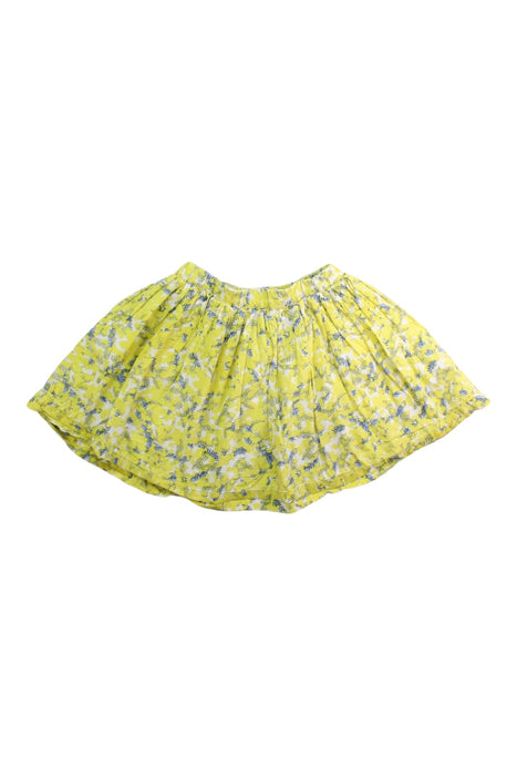 A Yellow Short Skirts from Bonpoint in size 4T for girl. (Back View)