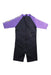 A Black Wetsuits from Arena in size 5T for girl. (Back View)