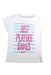 A White Short Sleeve T Shirts from Nike in size 6T for girl. (Front View)