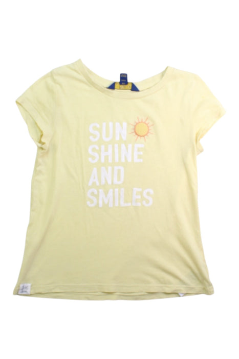 A Yellow Short Sleeve T Shirts from Polo Ralph Lauren in size 6T for girl. (Front View)